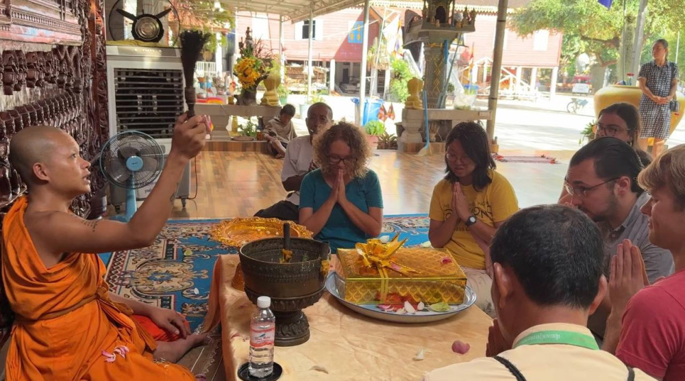 Sacred Monks Blessing & Local Village Experience in Siem Reap