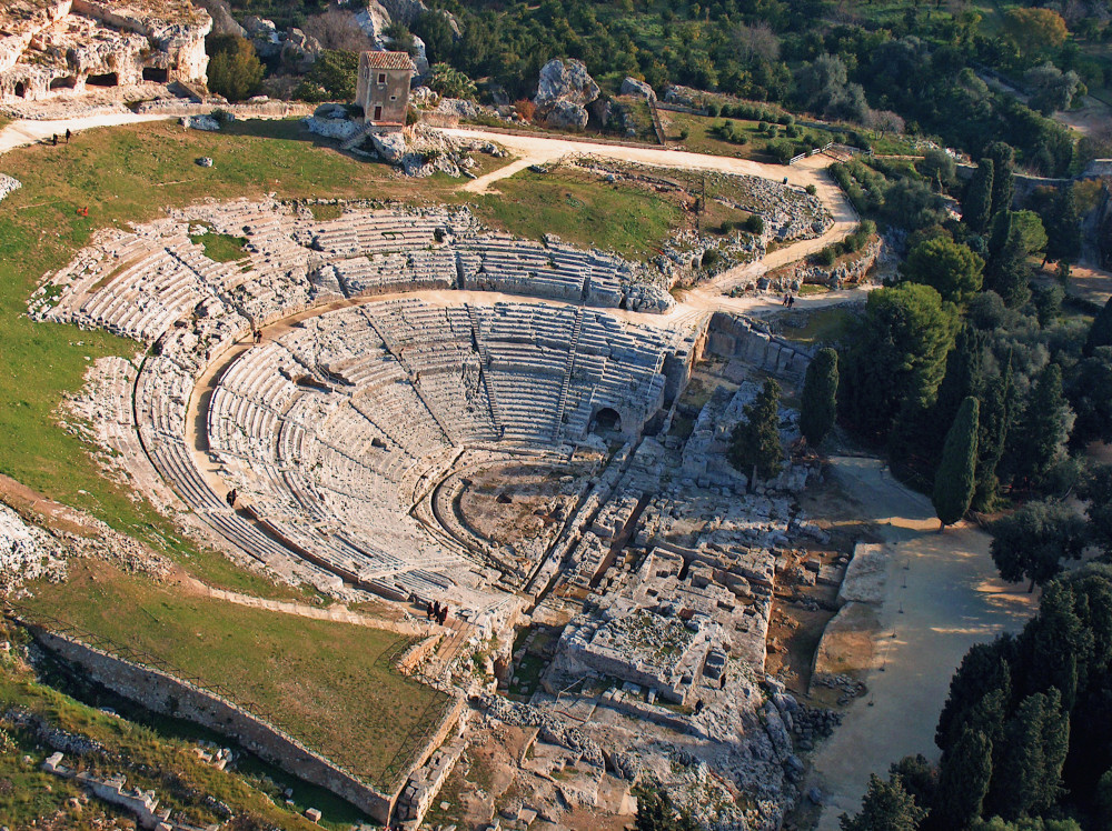 Syracuse and Ortygia Island Ancient Greek tour from Taormina
