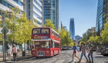 A picture of 2-Day Hop-On Hop-Off Bus, Cable Car & Funicular Ticket in Santiago