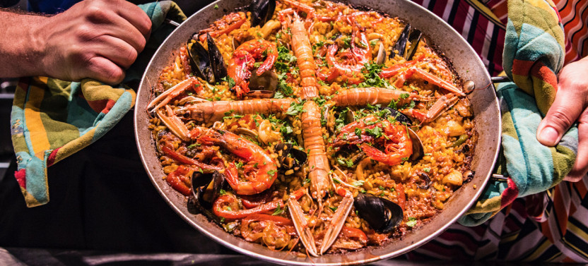 Barcelona Boqueria Market Tour & Paella Cooking Class with Sangria, photo 3 of 9