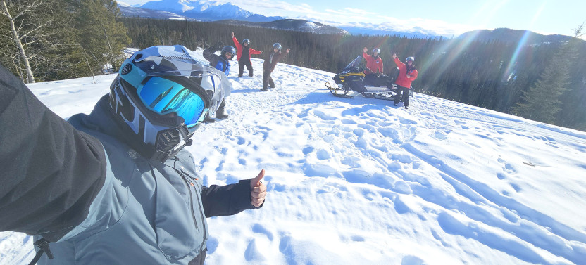 Full-Day Arctic Snowmobile Safari in the Yukon Wilderness