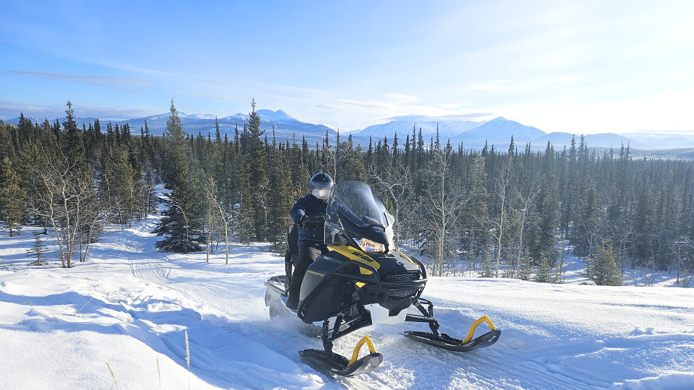 Half-Day Yukon Snowmobiling Adventure in the Arctic Backcountry