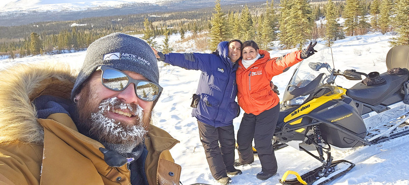 Half-Day Yukon Snowmobiling Adventure in the Arctic Backcountry