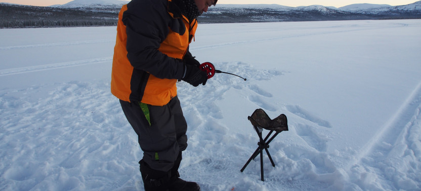 Half-Day Arctic Ice Fishing & Snowshoeing Adventure in Yukon