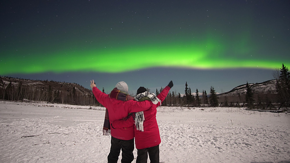 4-Day Aurora Viewing, Snowshoeing & Wildlife Adventure in Yukon