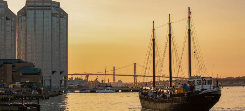 Tall Ship Halifax Sunset Cruise on the Harbour