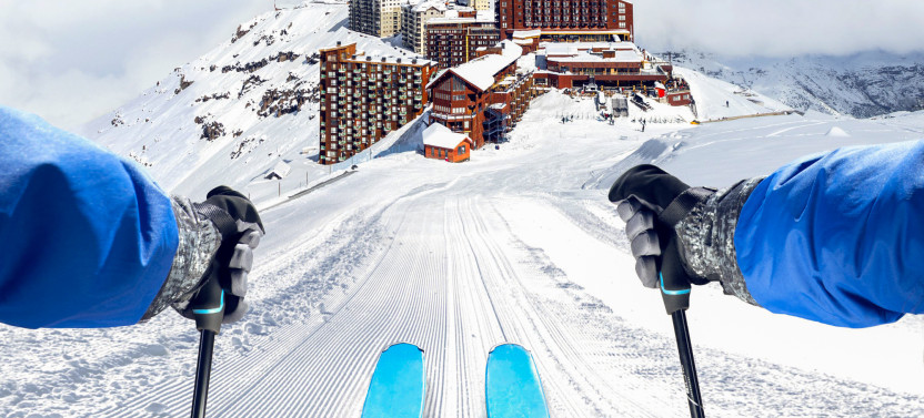 Valle Nevado Ski Day with Lesson, Lift Ticket & Transport Included