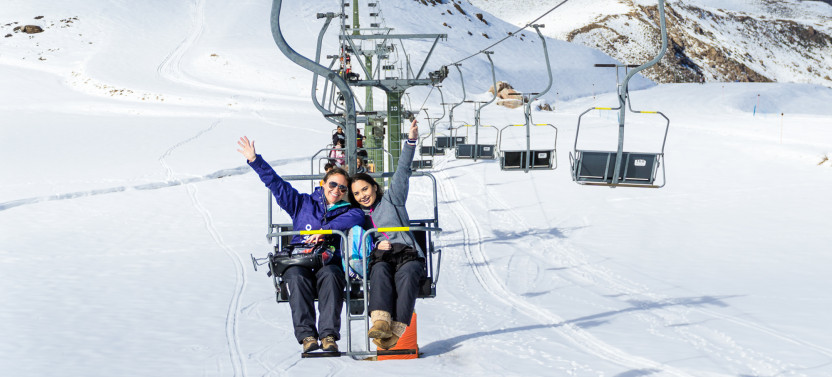 Farellones Park Ski & Snow Adventure with Lessons, Gear & Transport