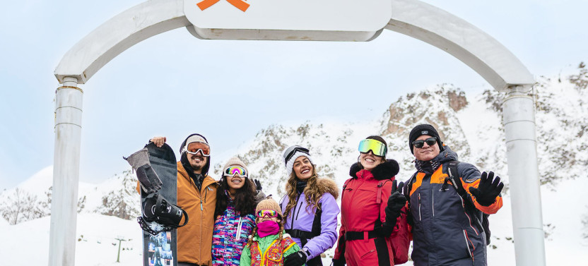 Farellones Park Snow Adventure Tour in the Chilean Andes