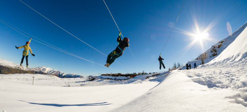 Farellones Park Snow Adventure Tour in the Chilean Andes
