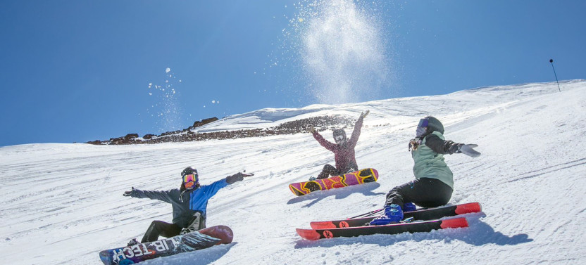 El Colorado Ski Day from Santiago with Ticket, Lesson & Transport