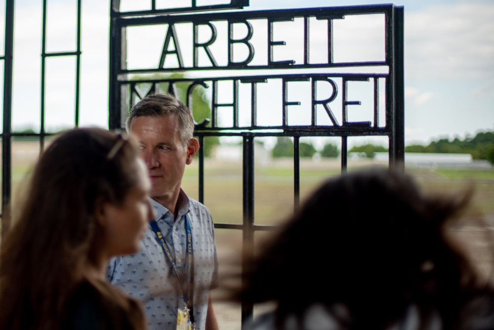 Sachsenhausen Concentration Camp Memorial in English