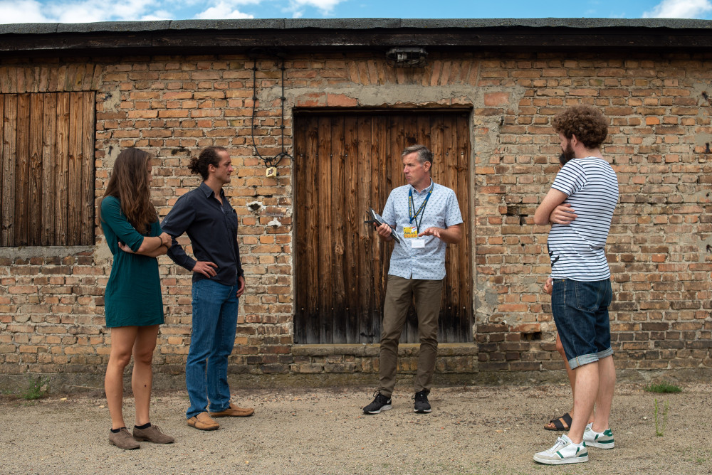 Sachsenhausen Concentration Camp Memorial in English