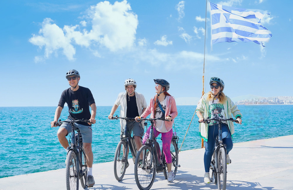 Athens City & Sea Bike Tour in a Small Group