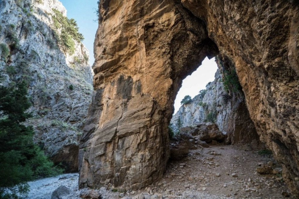 Imbros Gorge Guided Hike from Kalamaki, Galatas, or Daratsos Stalos