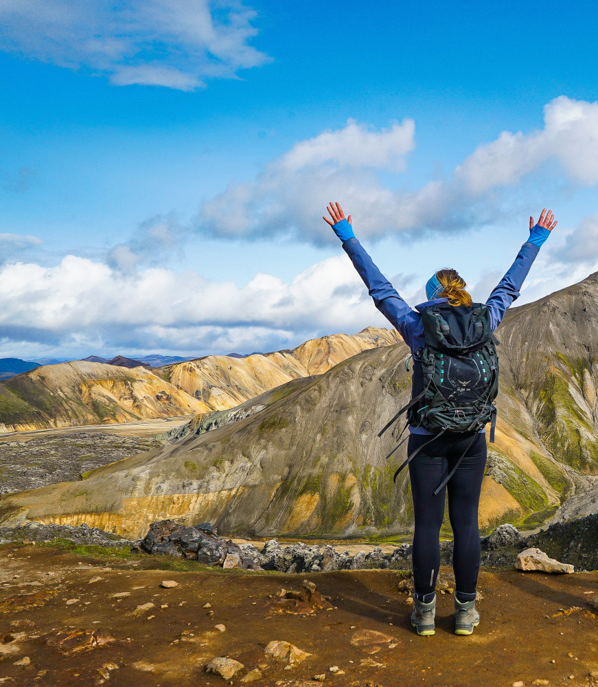 6 Day Laugavegur & Fimmvörðuháls Trek (Huts)