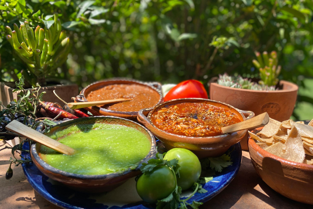 Authentic Mexican Cooking in San Angel with a Gastronomic Historian Lucia