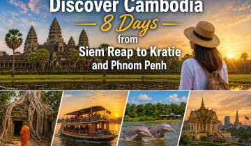 A picture of Discover Cambodia 8 Days from Siem Reap to Kratie and Phnom Penh