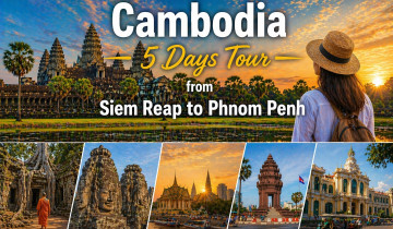 A picture of Cambodia 5 Days Tour from Siem Reap to Phnom Penh