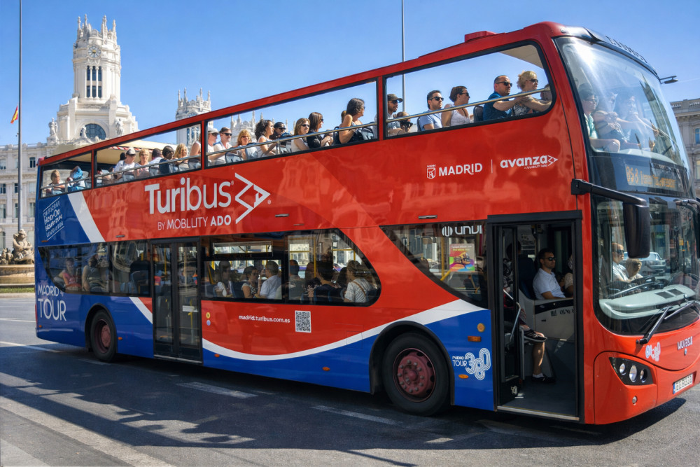 City Sightseeing Hop On Hop Off Bus Madrid 24 Hours