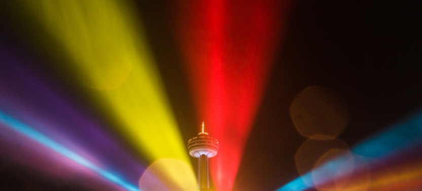 Niagara Falls Night Tour with Journey Behind Falls & Fireworks