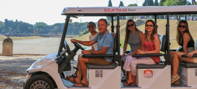 Golf Cart Tour of Rome