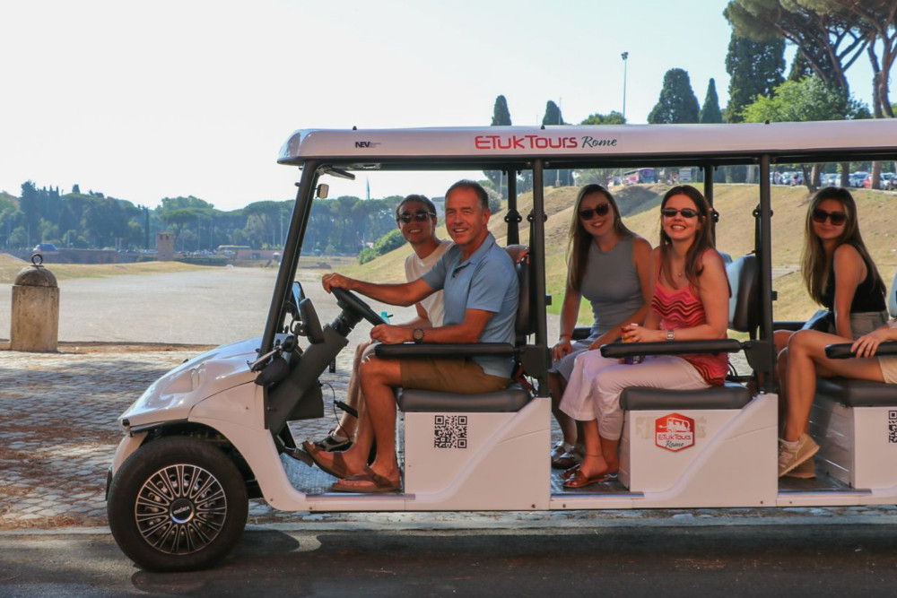 Golf Cart Tour of Rome
