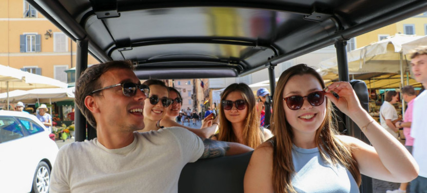 Golf Cart Tour of Rome