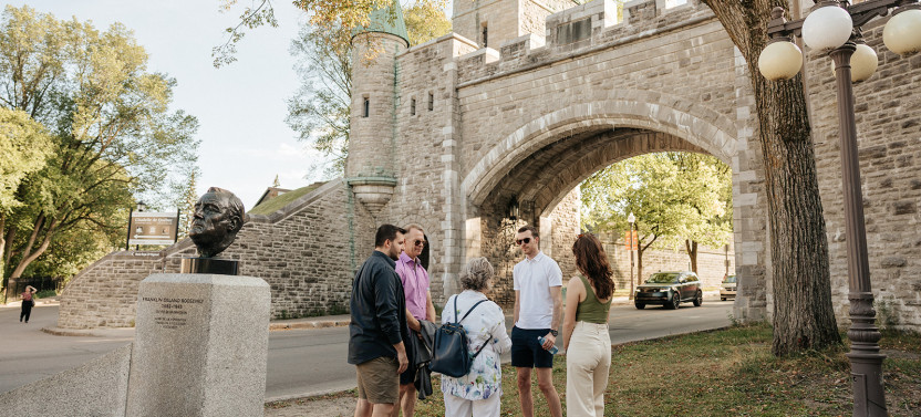 Progressive Dinner on Grande-Allée and History Tour