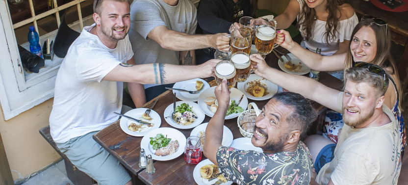 One Prague Tour: Old Town Road with Local Food & Beer