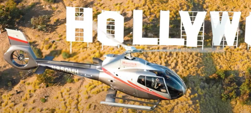 Hollywood & Beyond Luxury Helicopter Tour from Long Beach