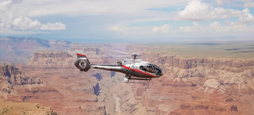 Grand Canyon Spirit Helicopter Flight Over Dragon Corridor
