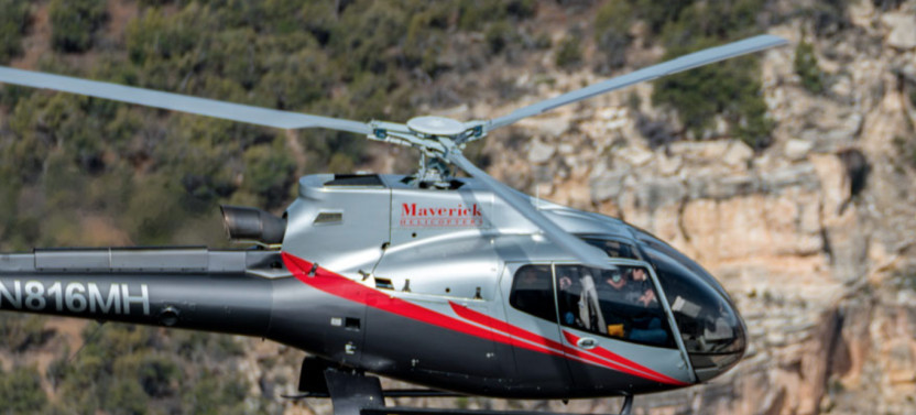 Grand Canyon Helicopter Flight Through the Dragon Corridor