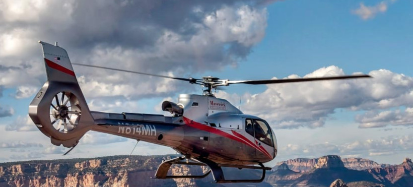 Grand Canyon Helicopter Flight Through the Dragon Corridor
