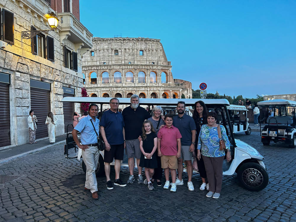 Rome: 4 Hour Golf Cart Private Tour with Hotel Pickup