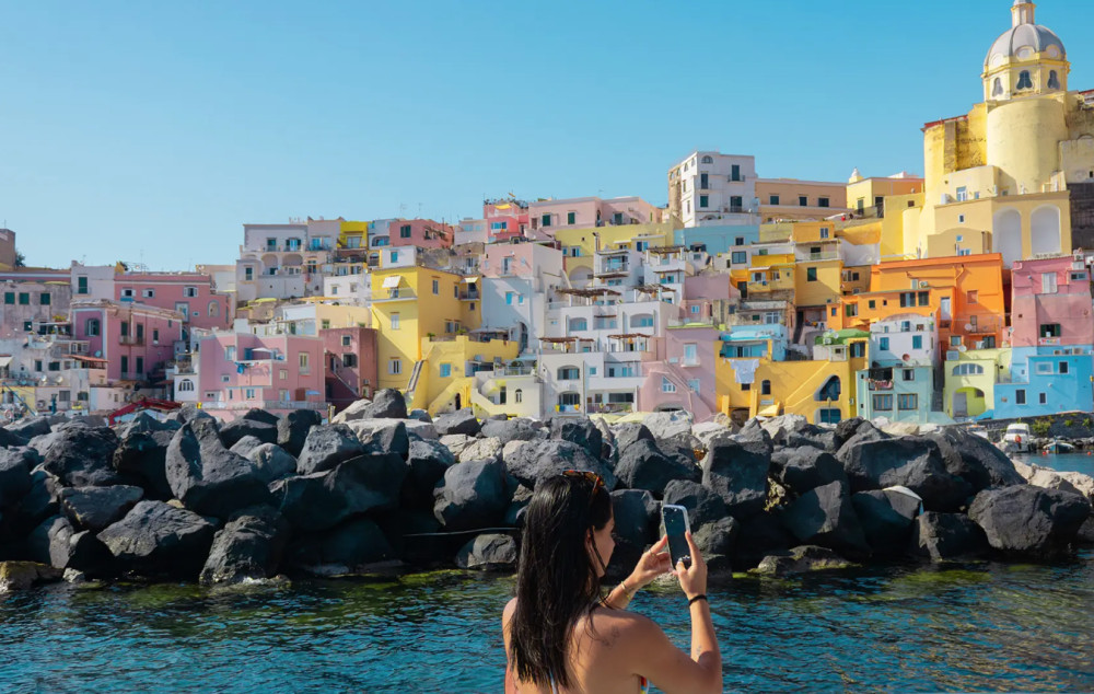 Ischia and Procida Boat Day Trip with Swimming and Snorkeling from Sorrento