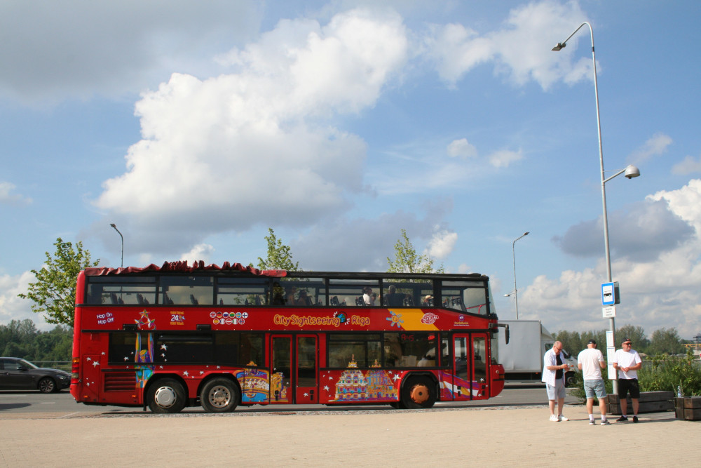 Hop-On Hop-Off Riga 24-Hr Ticket