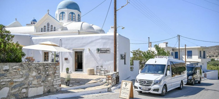 Private Luxury Mercedes Mini Bus Rental with a Driver: 4 Hours