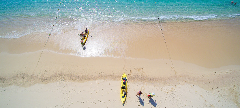 Glass Bottom Kayak & Snorkel At Two Bays