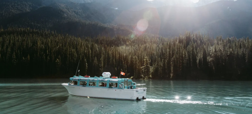 Maligne Valley Sightseeing Tour with Cruise