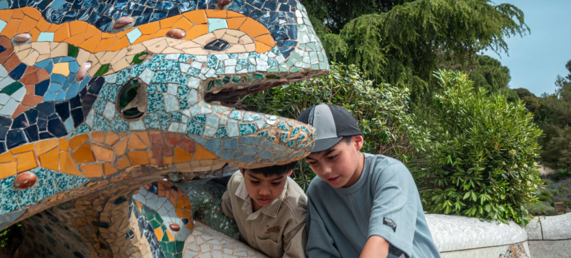 Barcelona: Park Guell Small Group Tour for Kids & Families, photo 2 of 20