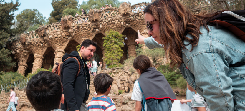 Barcelona: Park Guell Small Group Tour for Kids & Families