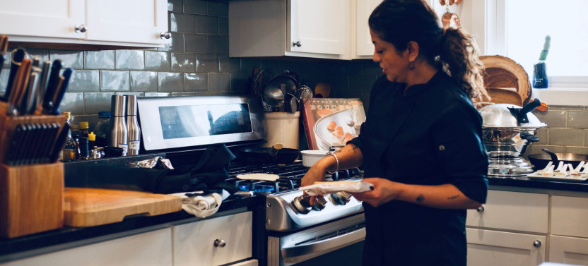 Chicago Cooking Class Near Wrigley Field with Rakhi, a Le Cordon Bleu Chef