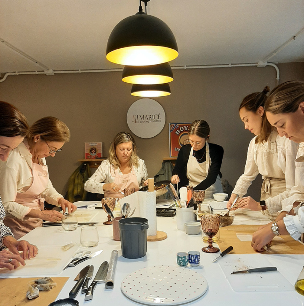 Authentic Seville Cooking Class & Market Tour with Marice