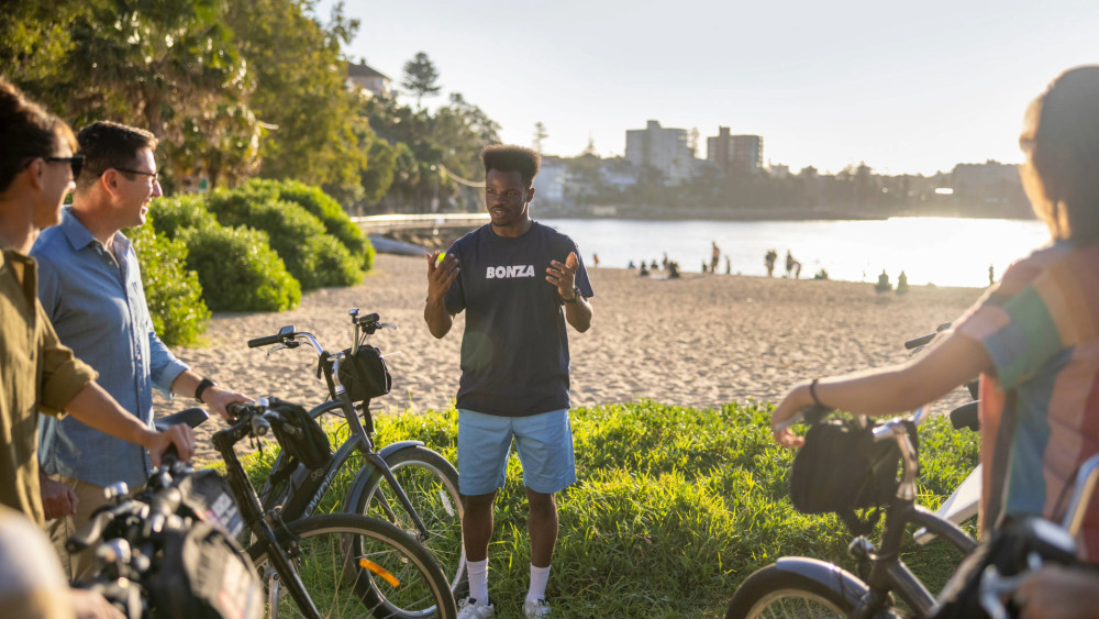 Manly Beach and Sunset Cruise Bike Tour
