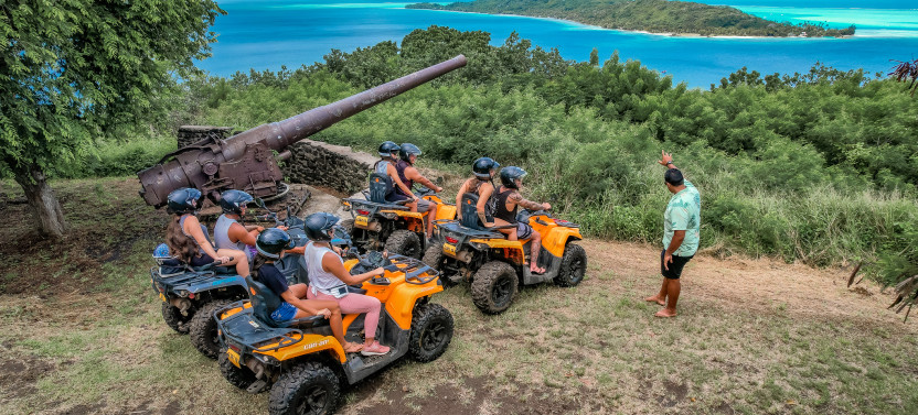 Island Tour & Getaway on Mountain By ATV