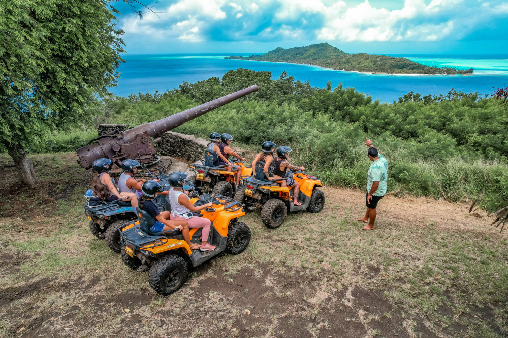 Island Tour & Getaway on Mountain By ATV