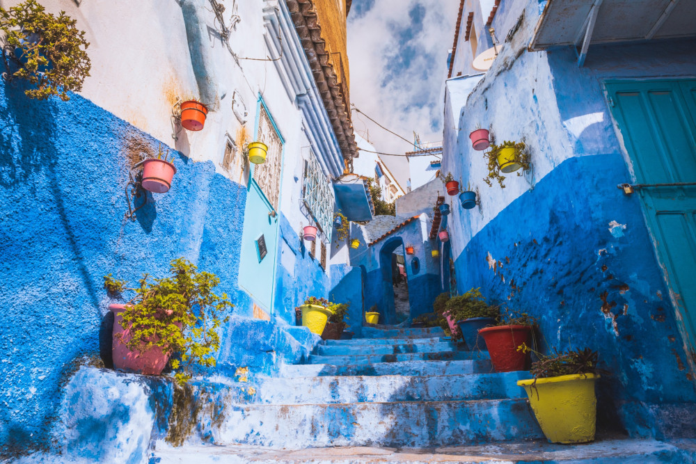 From Marrakech : 4-Days Private Imperial Cities Tour Via Chefchaouen