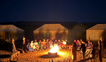 A picture of From Marrakech: 2-Day Private Zagora Desert Tour with Camel Ride