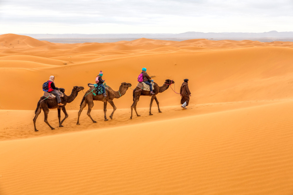 from Marrakech : 3-Days Private Merzouga Desert Tour & Luxury Camp
